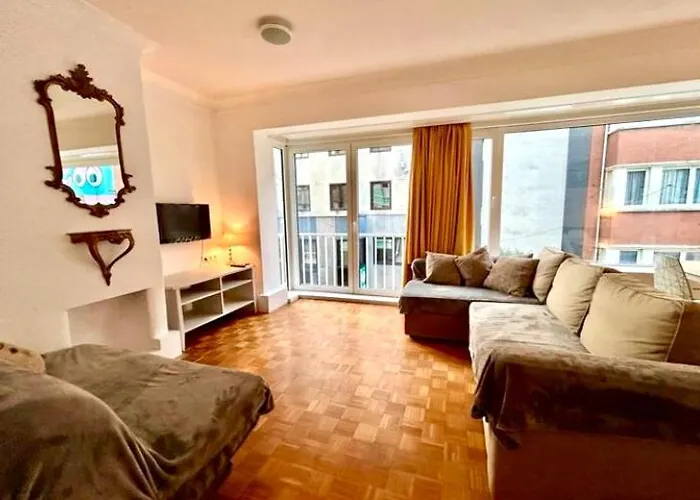 公寓 Katriens Casino View 奥斯滕德