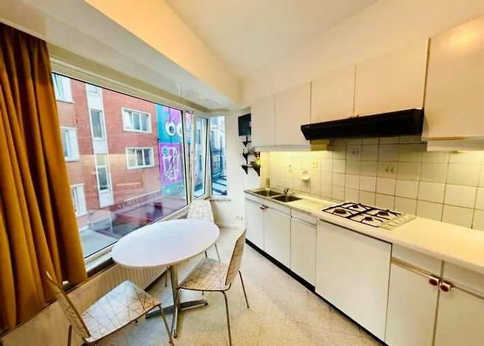 公寓 Katriens Casino View 奥斯滕德