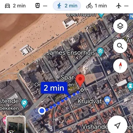 Katriens Casino View Апартаменты Остенде